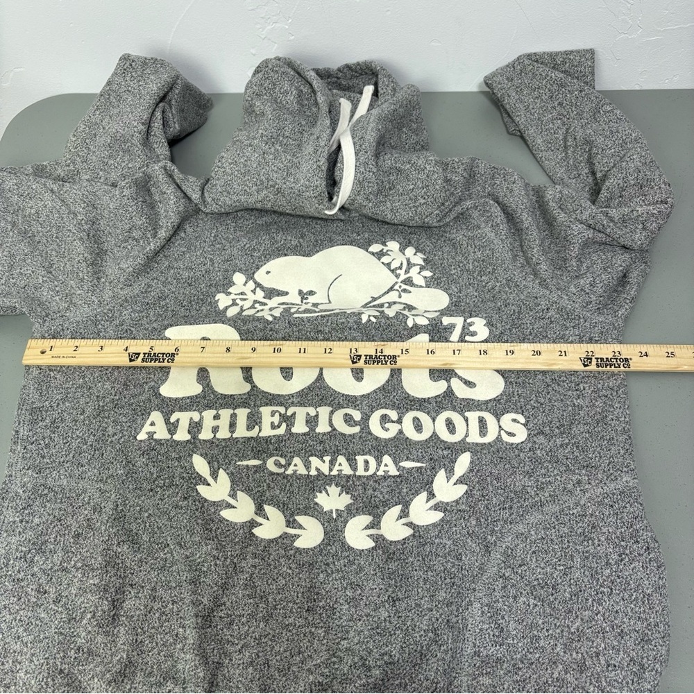 Roots Canada Adult Unisex Hoodie Sweatshirt Large Athletic Goods Beaver Logo - Picture 11 of 12